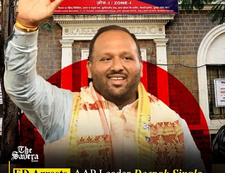 ED arrests AAP leader Deepak Singla following raids&hellip;